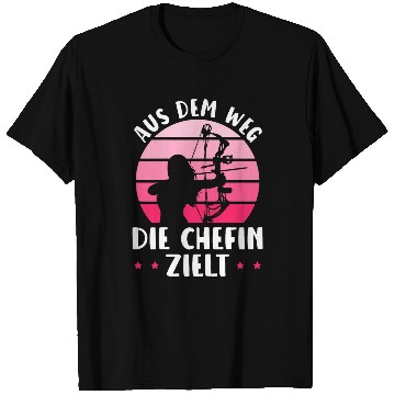 Discover Womens Archery The Chefin Aims Archery T-Shirts