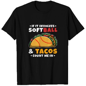 Discover Softball and Tacos 2 T-Shirts