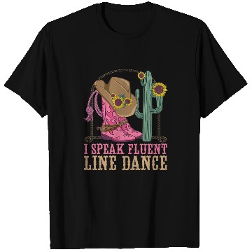 Discover Line Dancing Dance Teacher I Speak Fluent Line Dance T-Shirts