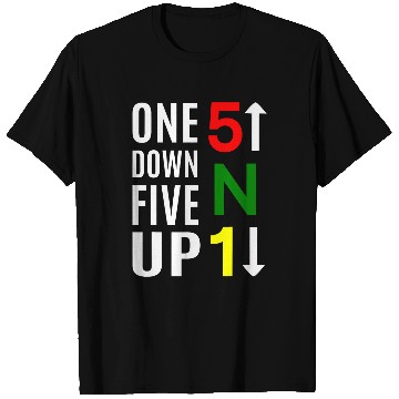 Discover One Down Five Up Motorcycle Gear Shift Transmission Biker T-Shirts