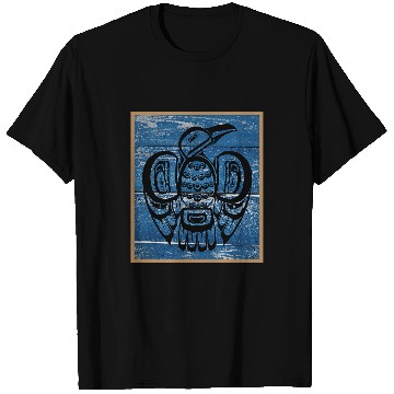 Discover Pacific Northwest Coast Native American Indian Style Bird 1 T-Shirts