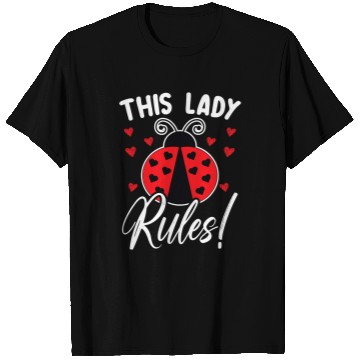 Discover This Lady Rules Insect Future Entomologist Ladybug T-Shirts