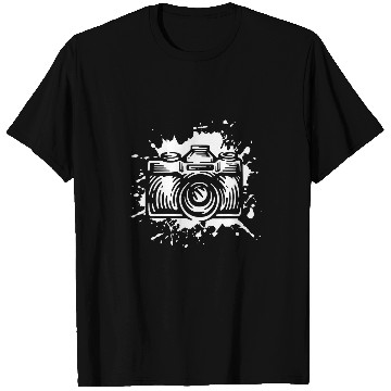 Discover uniques Photography Is Art Cool Camera Snap T-Shirts