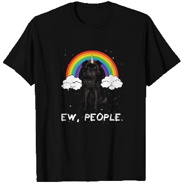 Discover Rainbow Affenpinscher Ew People Unicorns Dog T-Shirts