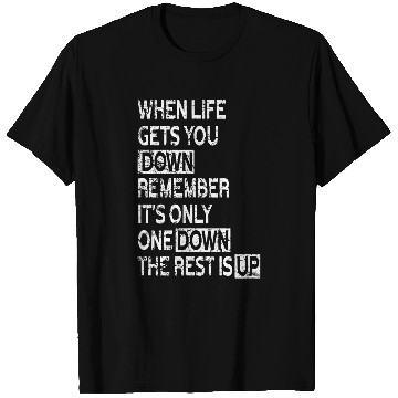 Discover When Life gets you down Clothes Moped Chopper Motocross T-Shirts