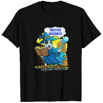 Discover Wizard Dog Blue Heeler Wand Magic Spell Casting Fantasy Mage T-Shirts