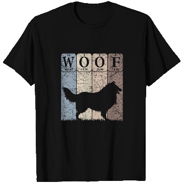 Discover Rough Collie Periodic Table Elements Rough Collie Dog Lover 5 T-Shirts