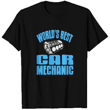 Discover Worlds bests Car Mechanic Retro Funny Mechanic Present T-Shirts