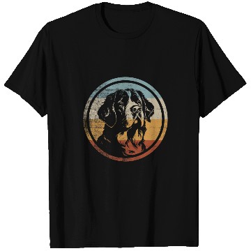 Discover Retro vintages Design Saint Bernard Dog T-Shirts