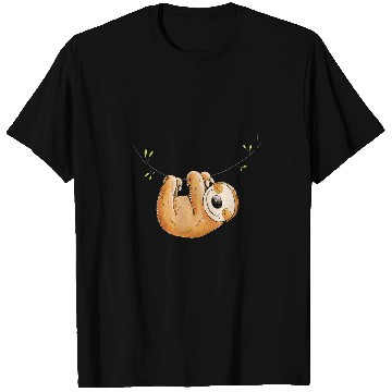 Discover Two Funny Sloths Chilling Sloth Lazy Tired Napping 1 T-Shirts