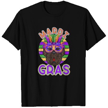 Discover Newfoundland Dog Mardi Gras T-Shirts