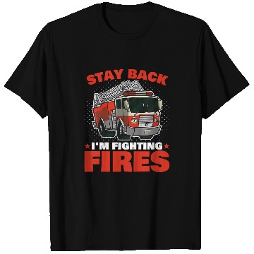 Discover Kids Firefighter Fireman For Toddler Boys Firefighter T-Shirts