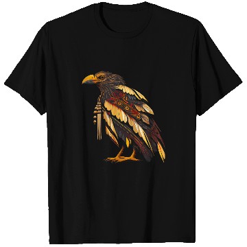 Discover Yellowhead Bird Native American Indian Northwest Tribal Tee T-Shirts