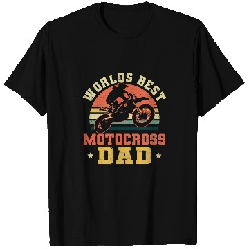 Discover Worlds bests Motocross Design MX Dad T-Shirts