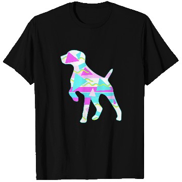 Discover Womens German Shorthair Pointer GSP MOM Mother Retro T-Shirts