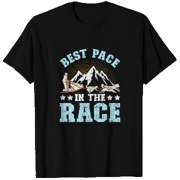 Discover Mushing bests Pace in the Race Dog Sledding Racer T-Shirts