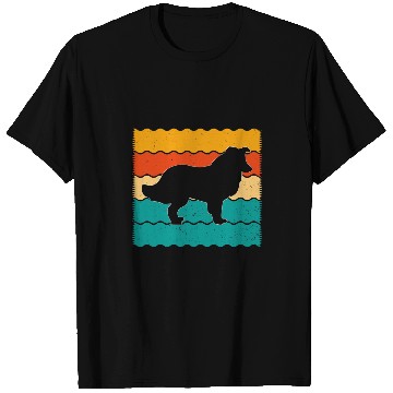 Discover Rough Collie Retro vintages 70s 80s Style T-Shirts