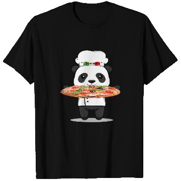 Discover Italian Chef Panda T-Shirts