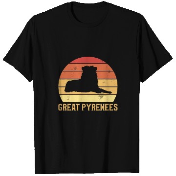 Discover vintages Retro Great Pyrenees Dog Lover T-Shirts