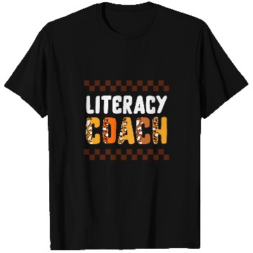 Discover Thanksgiving Literacy Coachs Leopard Instructional Reading Te T-Shirts
