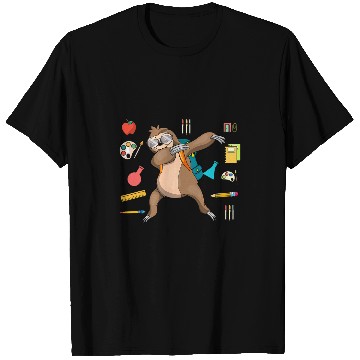 Discover Animal Sloth Lover Kids School Student Funny Dabbings Sloth T-Shirts