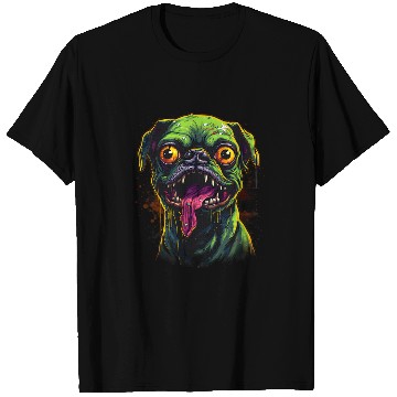 Discover Zombie Pug T-Shirts
