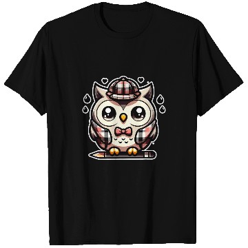 Discover Owl Detective 2Adventure Sleuth Owlet 2Cute Bird T-Shirts