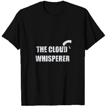Discover The Cloud Whisperer Funny Parachuting Skydiving T-Shirts