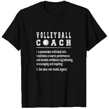 Discover Volleyball Coachs Definition Volleyball Coaching T-Shirts