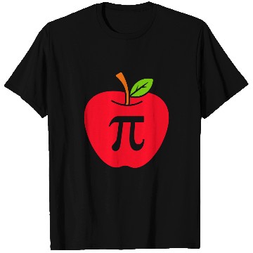 Discover Apple Pi Day Math Lover Math Student Teacher Gift Funny T-Shirts