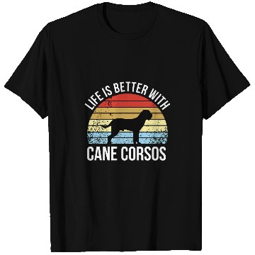 Discover Retro Cane Corso Dog T-Shirts