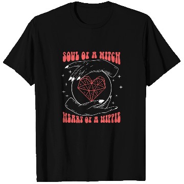 Discover Crystal Ball Hippie Fortune Teller Psychic Wizard Witch T-Shirts