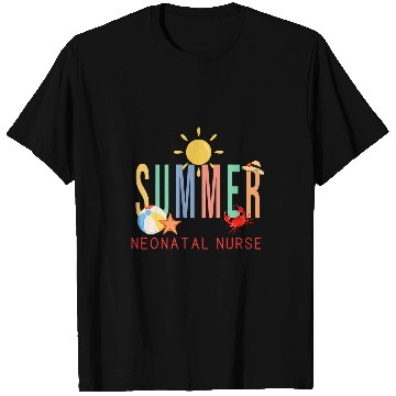 Discover Summer Neonatal NICU nurses Intensive Care Unit Nursing T-Shirts
