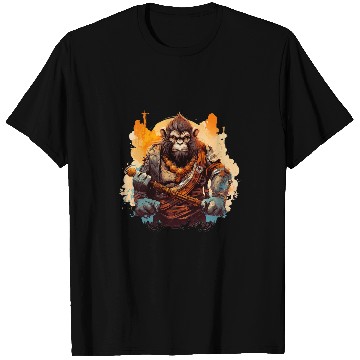 Discover monkey warrior art Creative Imagination Idea Creative Inspir 1 T-Shirts