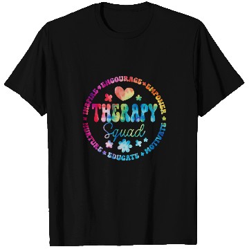 Discover Therapy Squad PT OT SLP Occupational Therapist Week Team 3 T-Shirts