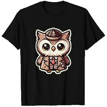 Discover Owl Detective 2Adventure Sleuth Owlet 2Detective T-Shirts