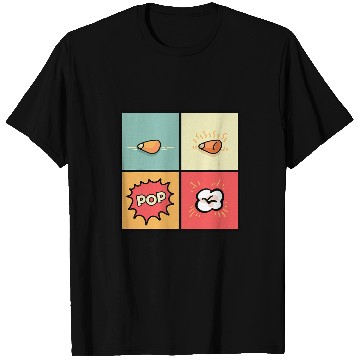 Discover Popcorn Pop Chef or Cook T-Shirts