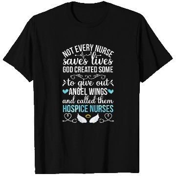 Discover Angel Wings Hospice nurses Hospice Nursing T-Shirts