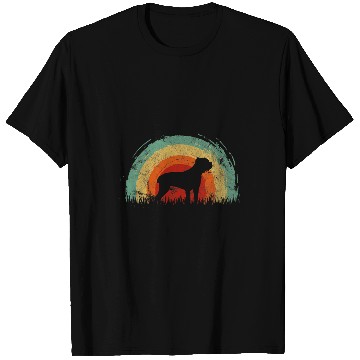 Discover Retro Cane Corso vintages Rainbow Dog Men Women T-Shirts