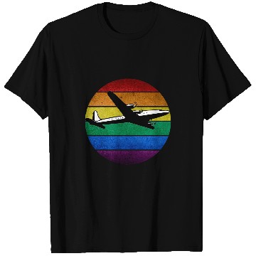 Discover Retro Plane Flight Pilot T-Shirts