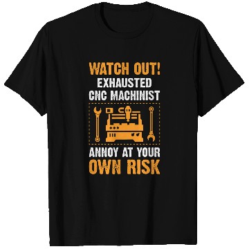 Discover CNC Machine Operator CNC Wizard Automation Worker T-Shirts