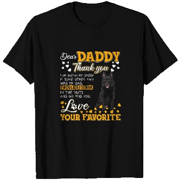 Discover Schipperke Dear Daddy Thank You For Being My Daddy T-Shirts
