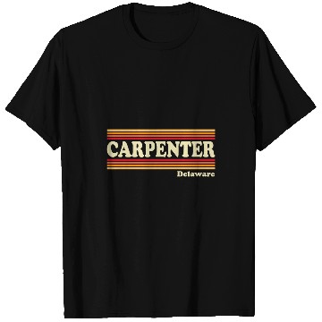 Discover vintages 1980s Graphic Style Carpenter Delaware T-Shirts