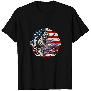 Discover True American Heroes American Flag Fires Dept  Firefighter T-Shirts