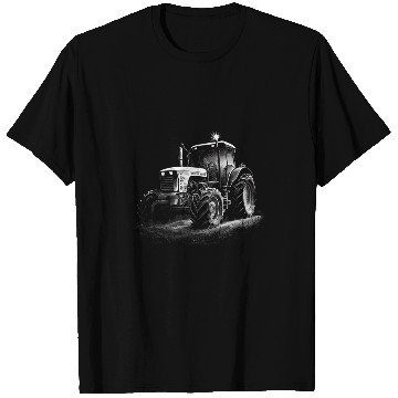Discover Tractor trekker farmer agriculture tractor driver 21 T-Shirts