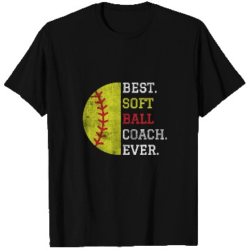 Discover Retro bests Softball Coachs Ever Softball Coach T-Shirts