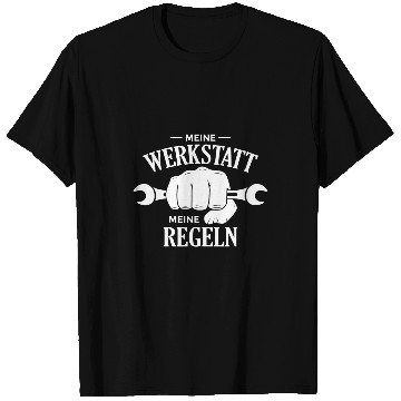Discover My Workshop Rules Craftsman Mechanic Car T-Shirts