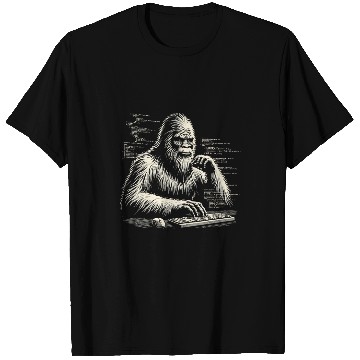 Discover bigfoots Coding Sasquatch Programmer Software Developer Coder T-Shirts
