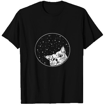 Discover Eclipse Cat Astronomer Or Scientist T-Shirts