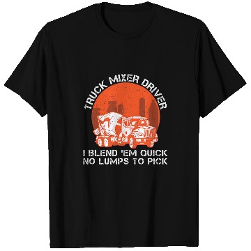 Discover Concrete Engineering I Blend Em Quick Construction Worker T-Shirts